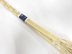 未使用品　正絹　撚り房　夏手組帯締め